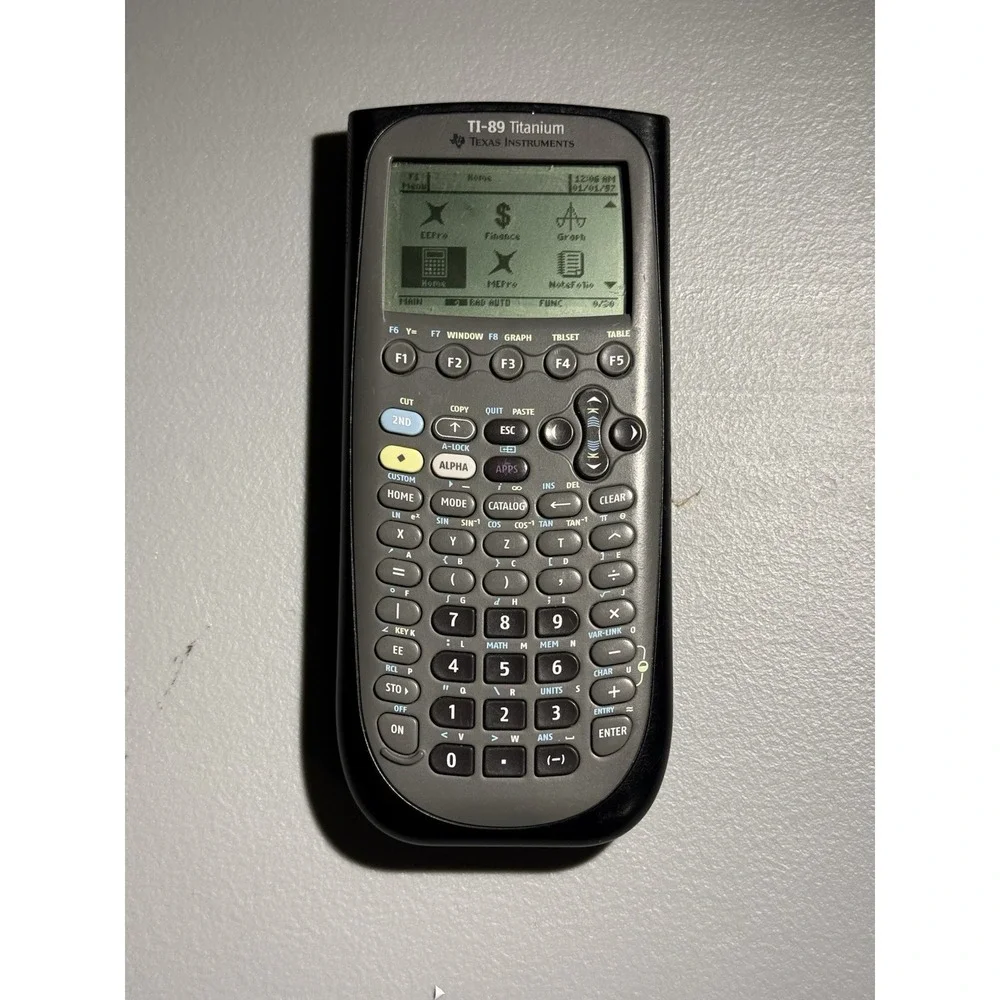 Texas Instruments TI-89 Titanium Graphing Calculator with Cover Tested